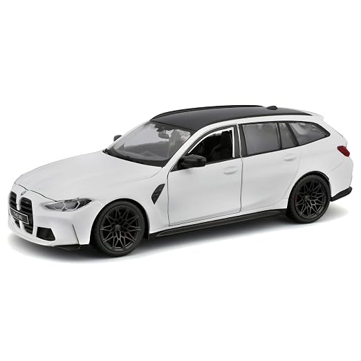 BMW M3 G81 TOURING 2023 WHITE 1/24 BURAGO