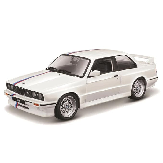BMW 3-SERIES M3 (E30) 1988 WHITE 1/24 BURAGO