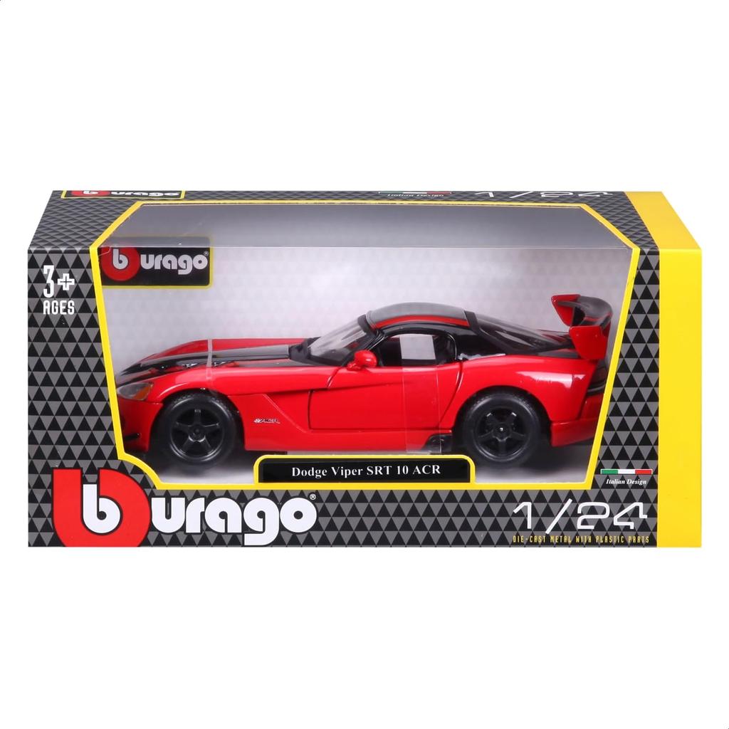 DODGE VIPER SRT-10 COUPE 2003 RED LINE 1/24 BURAGO