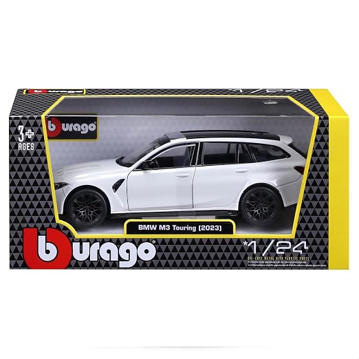 BMW M3 G81 TOURING 2023 WHITE 1/24 BURAGO