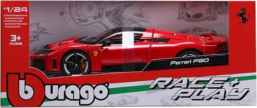 FERRARI F80 2024 ROSSO CORSA 1/24 BURAGO