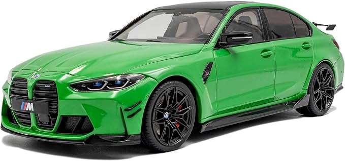 BMW M3 (G80) 2024 GREEN BLACK 1/18 SOLIDO