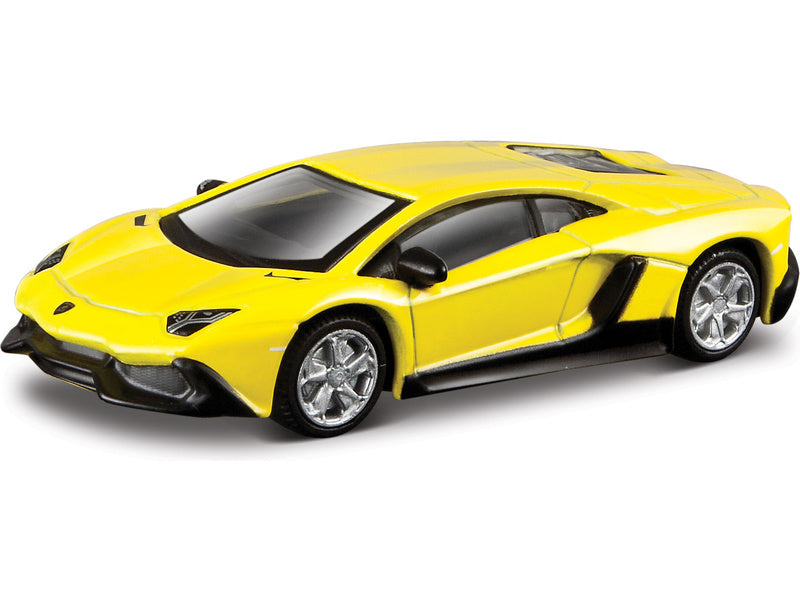LAMBORGHINI AVENTADOR LP700-4 2011 YELLOW 1/64 BURAGO