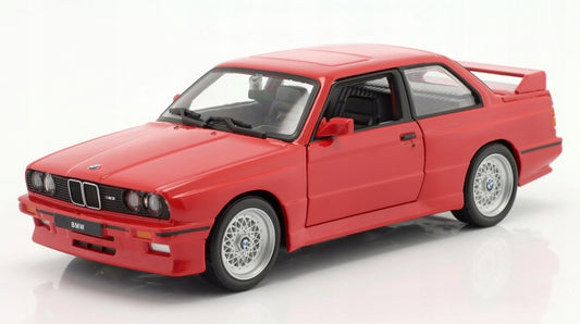 BMW 3-SERIES M3 (E30) 1988 RED 1/24 BURAGO