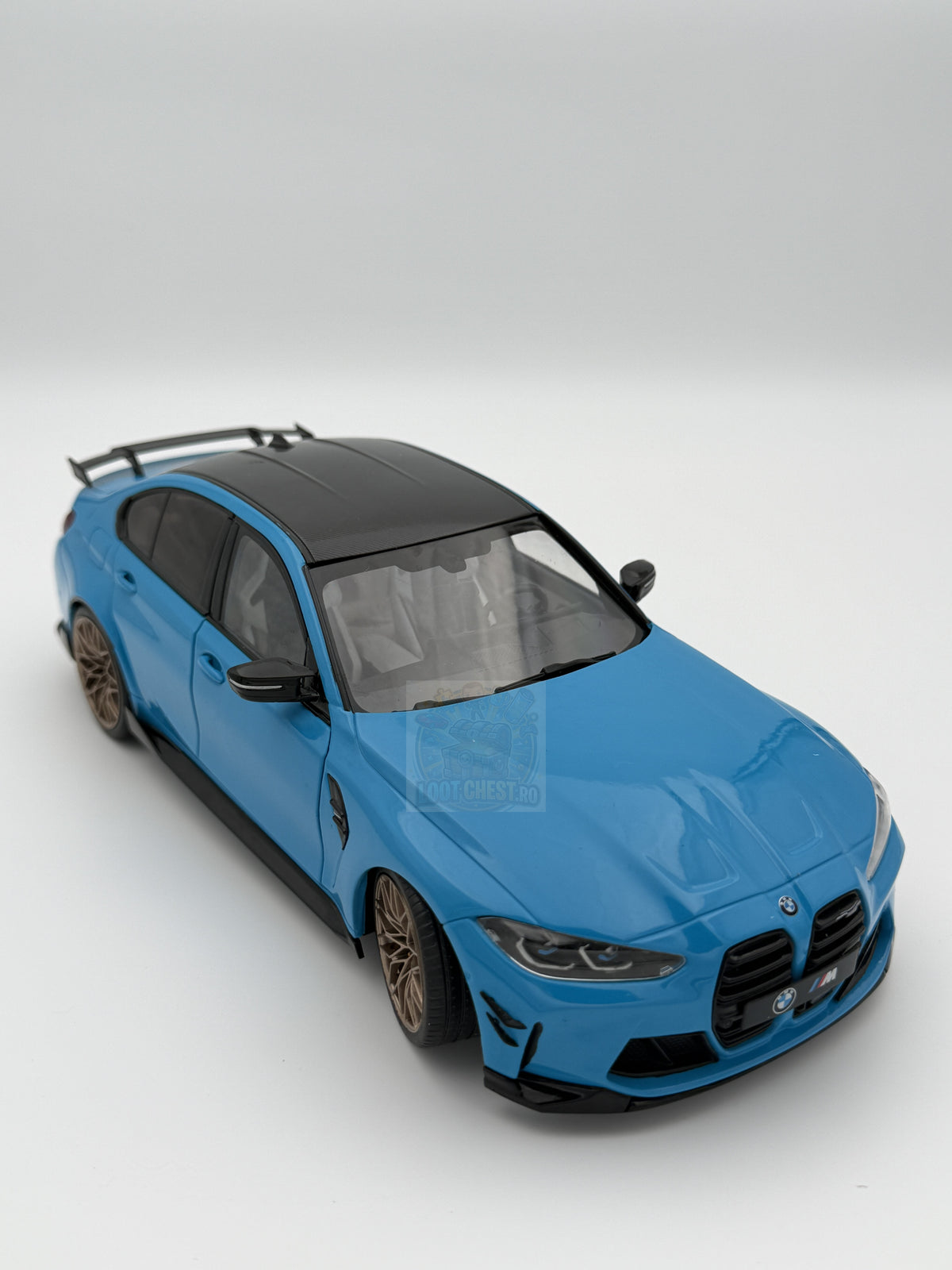 Macheta auto BMW M3 PERFORMANCE BEACH BLUE 1/18 SOLIDO