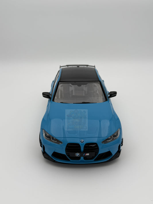 Macheta auto BMW M3 PERFORMANCE BEACH BLUE 1/18 SOLIDO