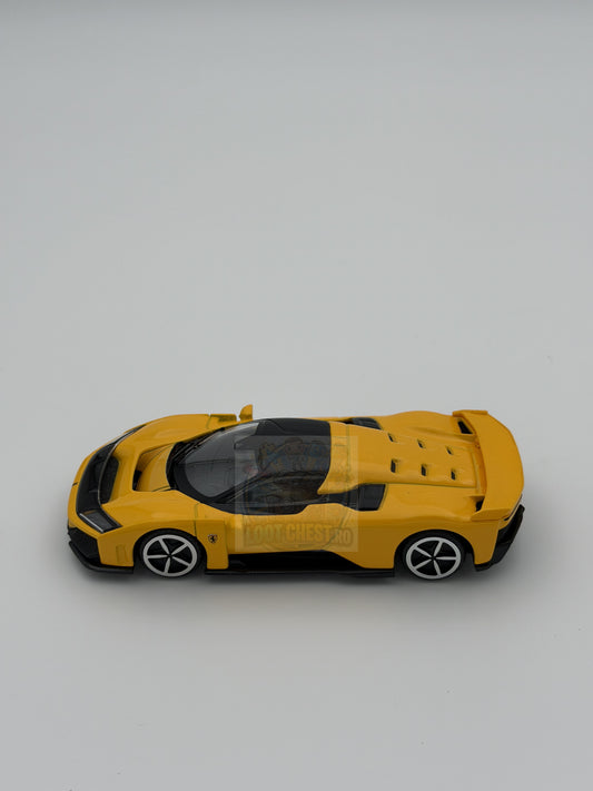 Macheta auto FERRARI F80 2024 YELLOW 1/43 BURAGO