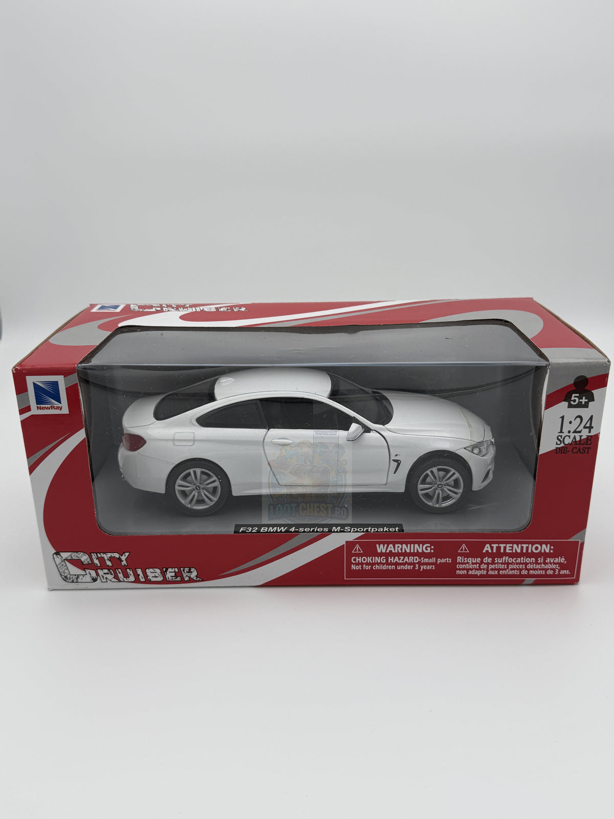 Macheta auto BMW 4-SERIES COUPE (F32) M-SPORT ALB 1/24 NEWRAY