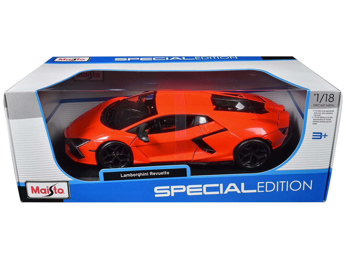 LAMBORGHINI REVUELTO HYBRID 2023 ORANGE 1/18 MAISTO