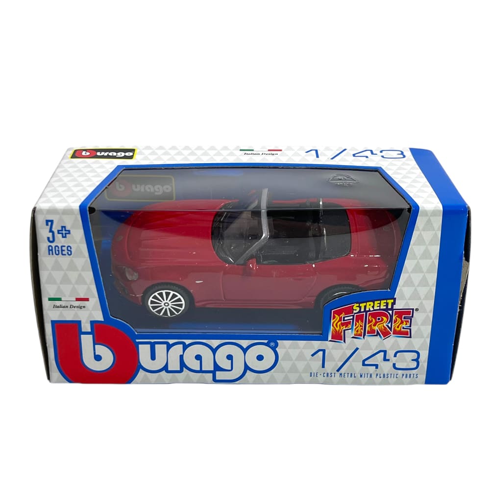 FIAT 124 SPIDER 2016 RED 1/43 BURAGO