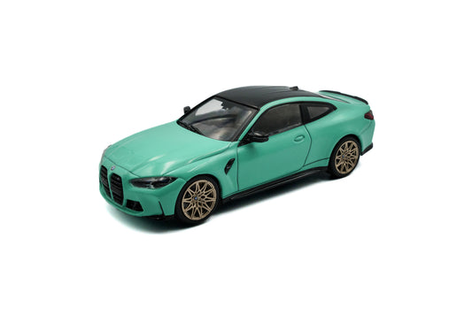 BMW M4 COUPE COMPETITION (G82) 2023 TURQUOISE 1/43 SOLIDO