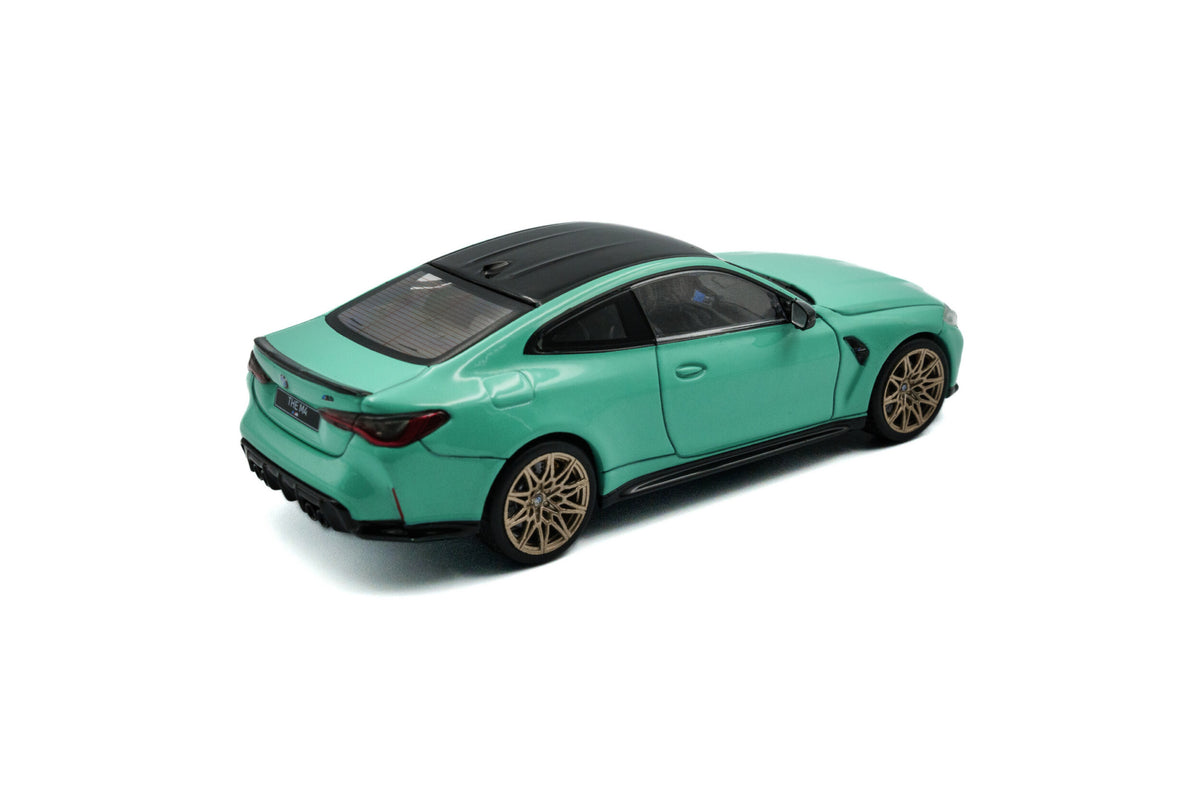 BMW M4 COUPE COMPETITION (G82) 2023 TURQUOISE 1/43 SOLIDO