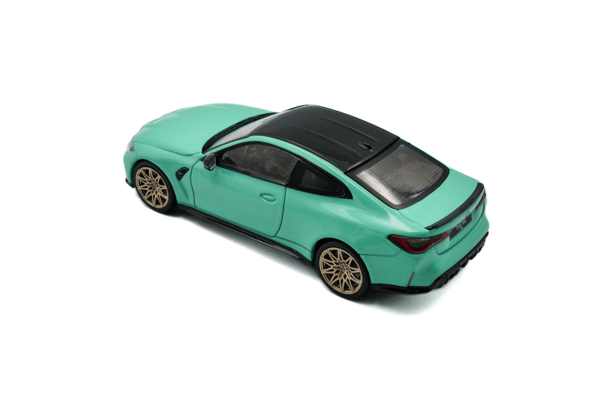 BMW M4 COUPE COMPETITION (G82) 2023 TURQUOISE 1/43 SOLIDO