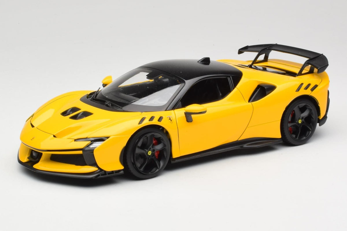 FERRARI SF90 XX STRADALE GIALLO MODENA 1/18 BURAGO