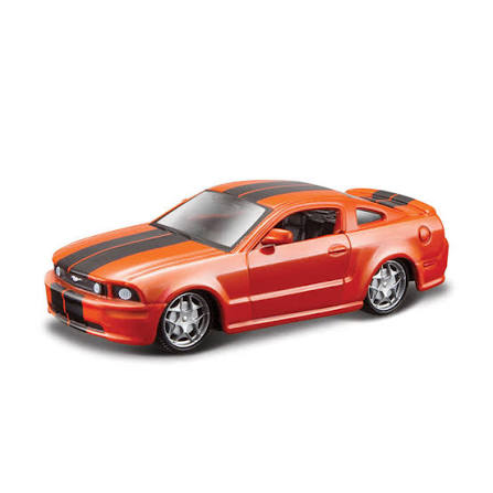 FORD USA MUSTANG GT COUPE 2006 ORANGE 1/64 BURAGO