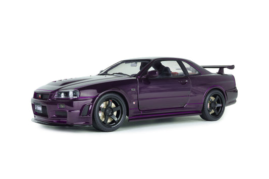 Macheta auto NISSAN SKYLINE GT-R (R34) Z-TUNE 1999 MIDNIGHT PURPLE 1/43 SOLIDO