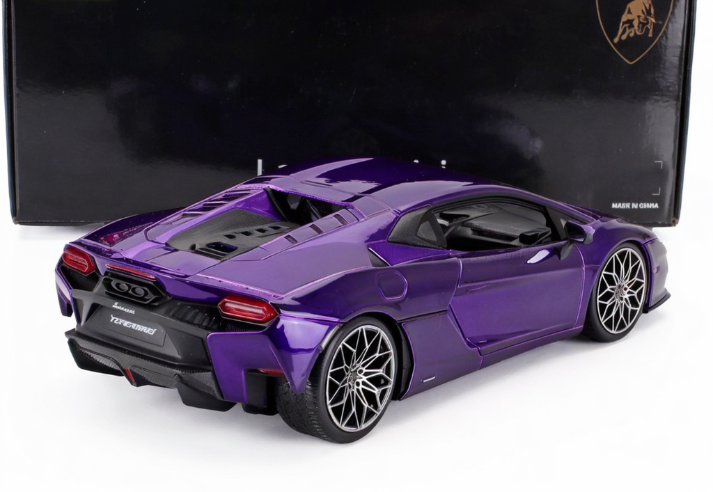LAMBORGHINI TEMERARIO PURPLE 1/18 BURAGO
