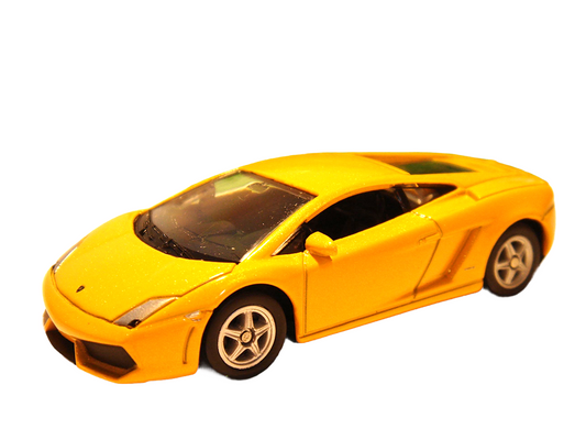LAMBORGHINI GALLARDO 2004 YELLOW 1/64 BURAGO