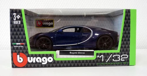 BUGATTI CHIRON LE PATRON 2016 BLUE MET 1/32 BURAGO