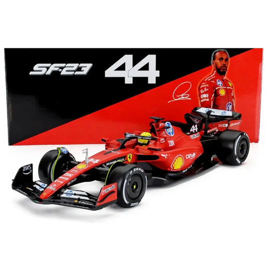 FERRARI F1  SF-23 TEAM SCUDERIA FERRARI FIORANO 2025 LEWIS HAMILTON 1/18 BURAGO