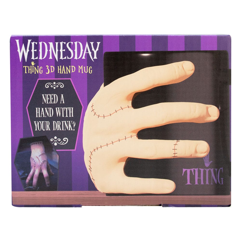 Cană 3D Wednesday Thing 330 ml