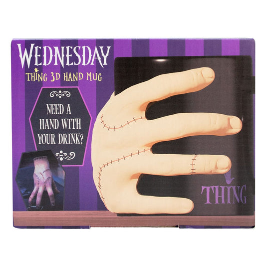 Cană 3D Wednesday Thing 330 ml