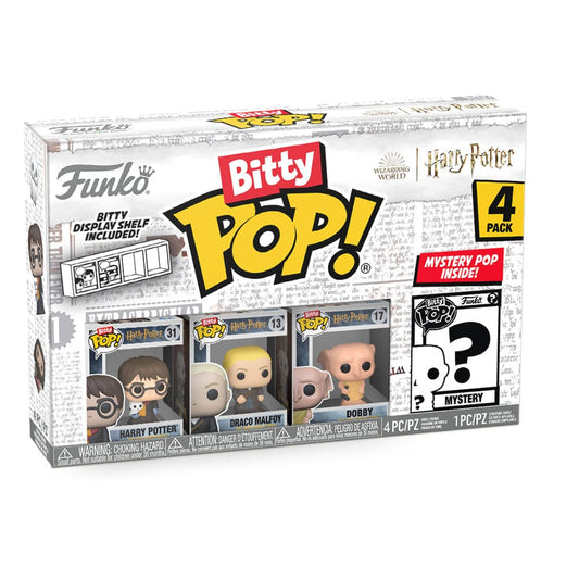 Set mini figurine Funko Bitty POP! Movies: Harry Potter - Harry Potter - 4-Pack (Series 1)