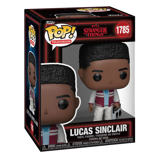 Figurină Funko POP! Stranger Things - Lucas Sinclair with Boombox #1785