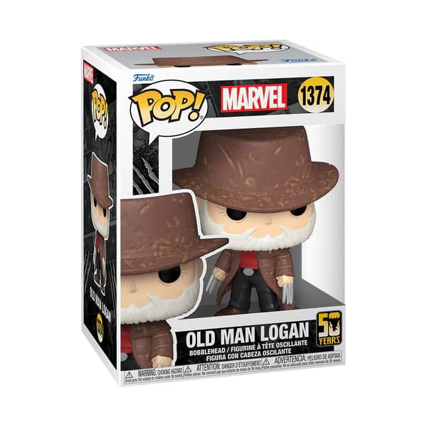 Figurină Funko POP! Marvel Wolverine 50th - Ultimate Old Man Logan 9 cm #1374