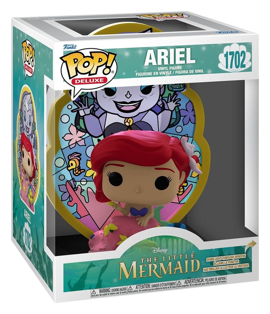 Figurina Disney POP! Deluxe Ariel (Glass) #1702