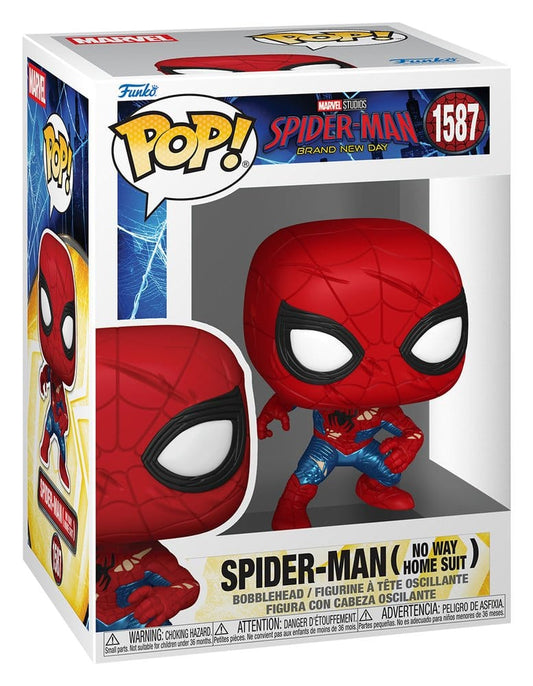 Figurină Funko POP! Marvel: Spider-Man: Brand New Day - Spider-Man (No Way Home S0uit) #1587