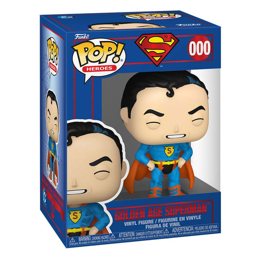 Figurină Funko POP! DC Comics Heroes Golden Age Superman 9 cm #000