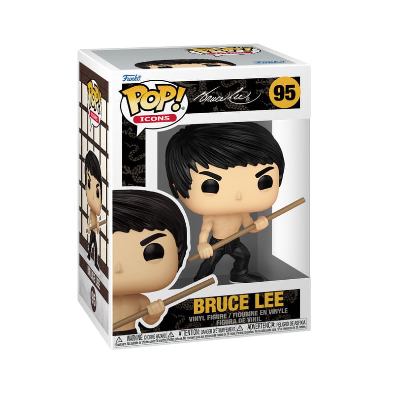 Figurină Funko POP! Bruce Lee Icons Bruce Lee(dynamic) 9 cm #95