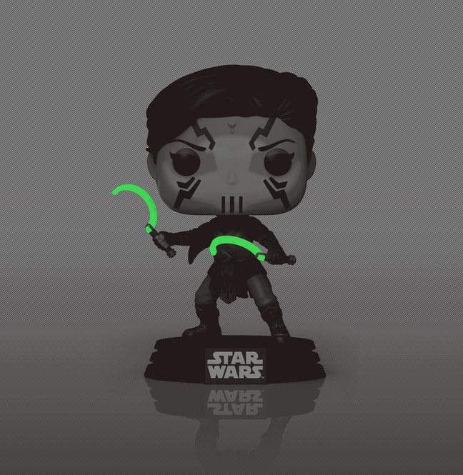 Figurină Funko POP! Star Wars: Tales of the Empire Morgan Elsbeth (Glow) 9 cm #792