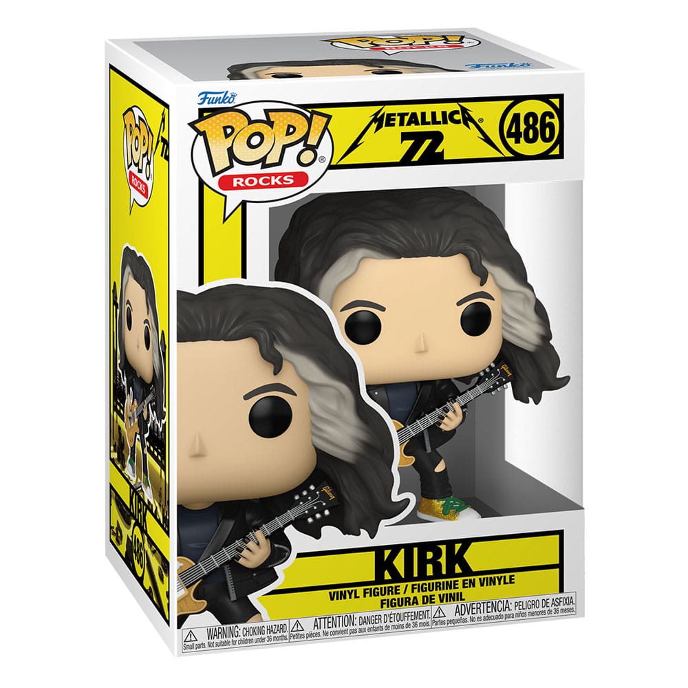 Figurina Funko POP! Metalica- Kirk (72 Seasons) #486