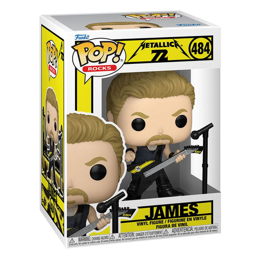 Figurina Funko POP! Metallica 72 - James #484
