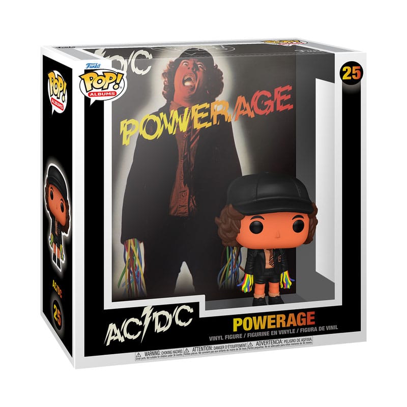 Figurină Funko POP! AC/DC Albums Powerage 9 cm #25