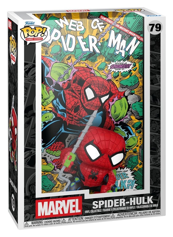 Figurina Funko Pop! Comic Covers Web of Spider-Man (Spider-Hulk) #70