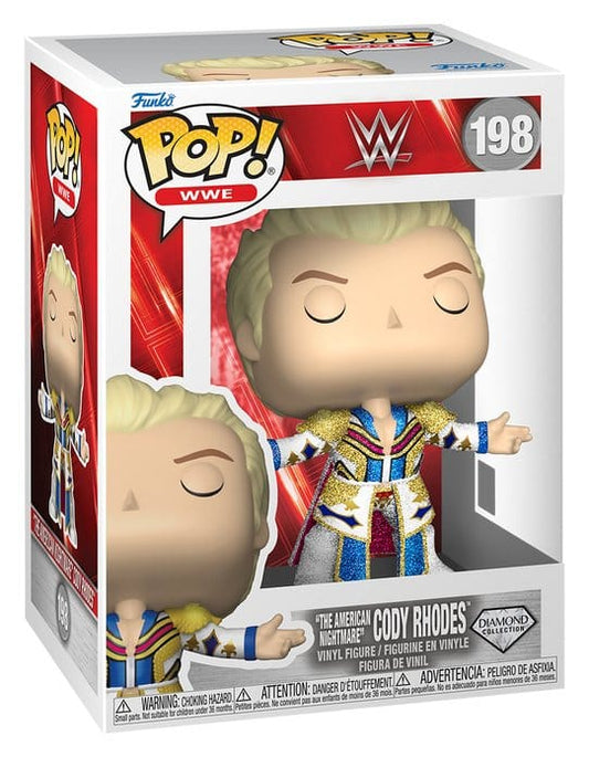 Figurină Funko POP! WWE Cody Rhodes 9 cm #198