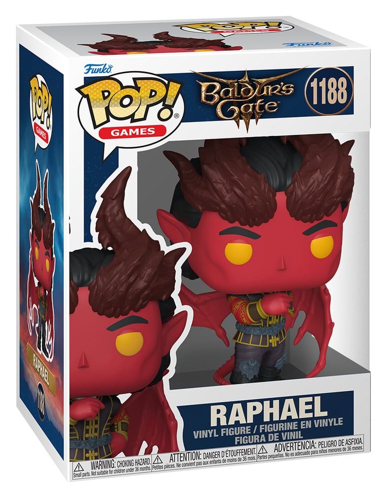 Figurină Funko POP! Baldur's Gate - Raphael 9 cm #1188