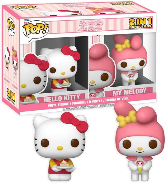 Figurină Funko POP! Hello Kitty Exclusive Box Hello Kitty & My Melody Assembled