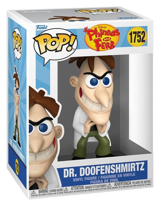 Figurină Funko POP! Phineas & Ferb - Dr. Doofenshmirtz #1752