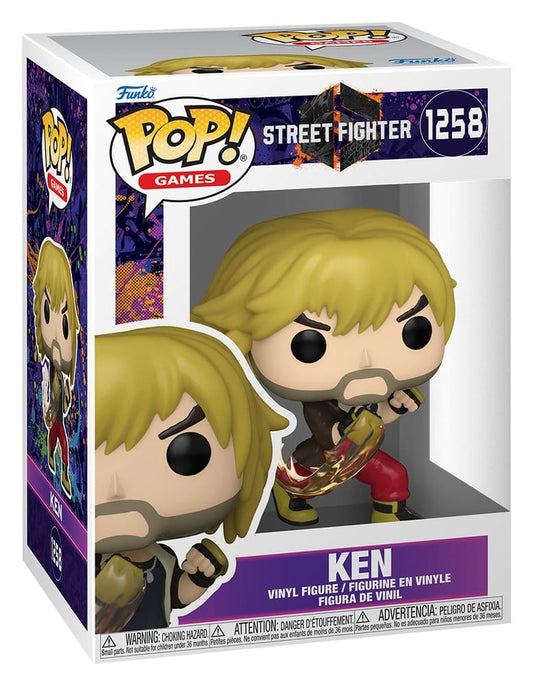 Figurină Funko POP! Games: Street Fighter 6 - Ken #1258