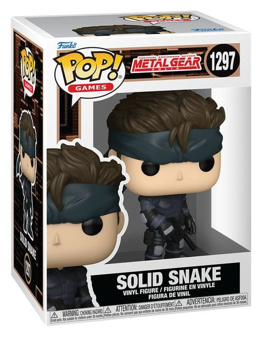 Figurină Funko POP! Metal Gear Solid - Solid Snake #1297