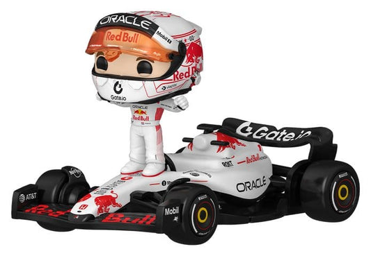 Figurină Funko POP! Rides: Red Bull - Verstappen (White) #152