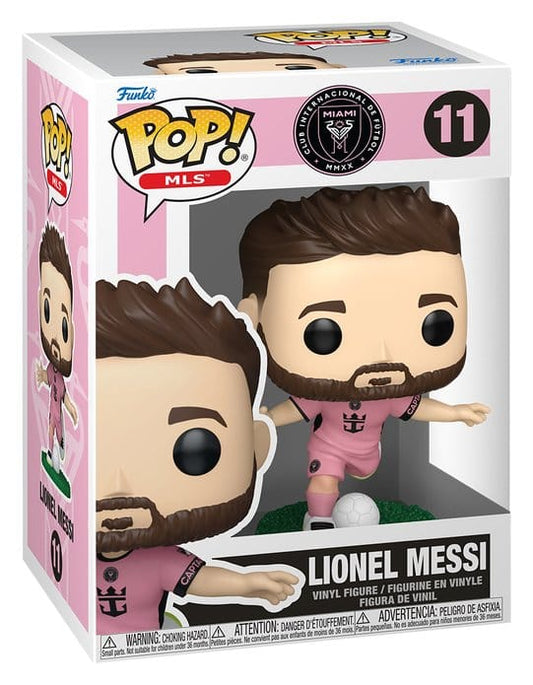 Figurină Funko POP! EFL MLS Inter Miami CF - Lionel Messi (Pink) 9 cm #11