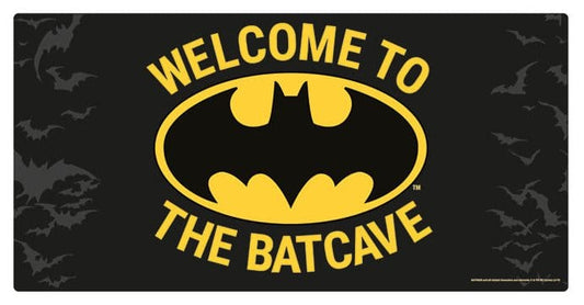 Plăcuță Metalică Batman Welcome to the Batcave 60x30 cm