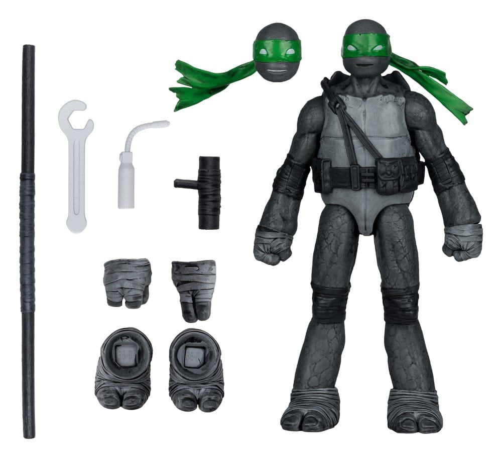 Figurină McFarlane Teenage Mutant Ninja Turtles- Donatello (Red Platinum Edition) 13 cm