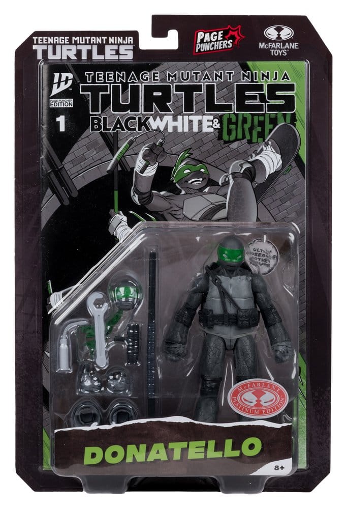 Figurină McFarlane Teenage Mutant Ninja Turtles- Donatello (Red Platinum Edition) 13 cm