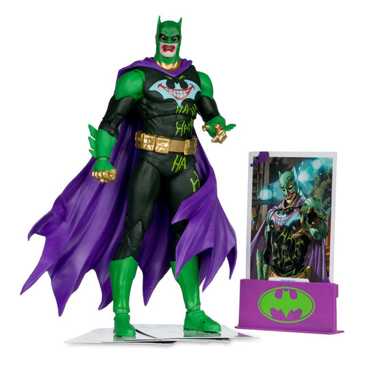 Figurină DC Multiverse Batman (Joker War) (Jokerized) (Gold Label) 18 cm